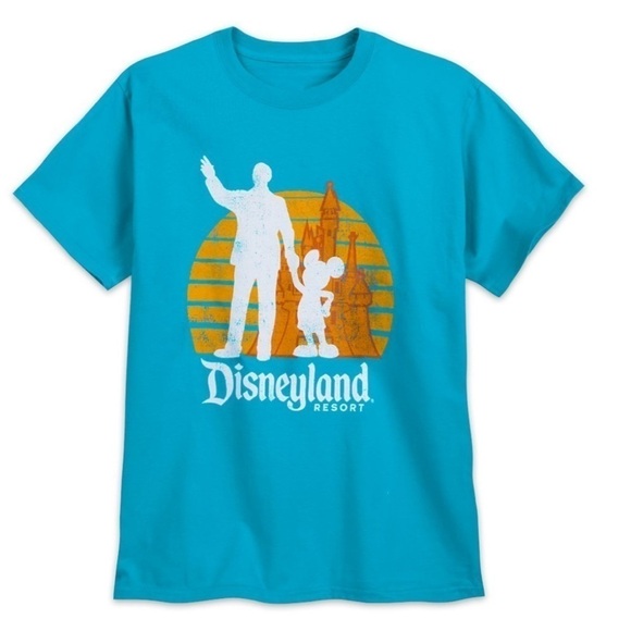 Walt Disney & Mickey Mouse Disneyland T- Shirt - Picture 1 of 3